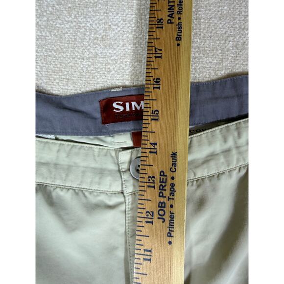 Simms Men 2XL Cream COR3 Straight Leg Fishing Pant Lightweight Quick Dry Outdoor - Picture 7 of 10